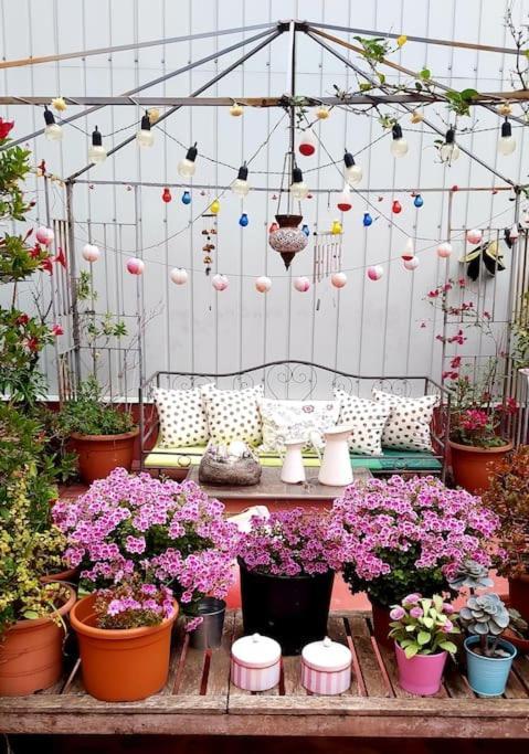 Small Room In Sants With Huge Terrace Barcelona Exterior foto